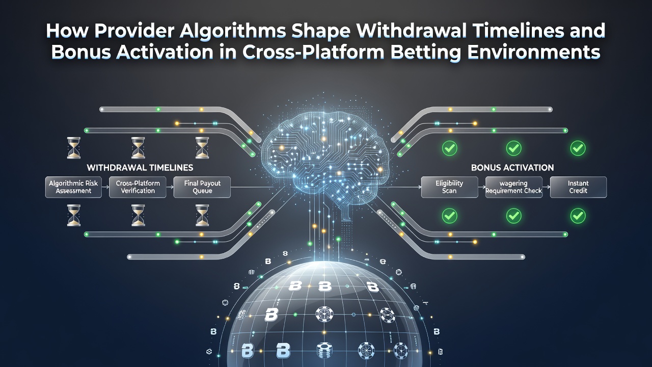 Diagram showing algorithmic data flows between betting platforms and payment processors