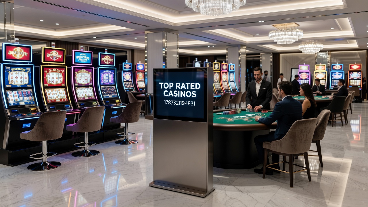 Detailed view of casino game interfaces and secure transaction processes