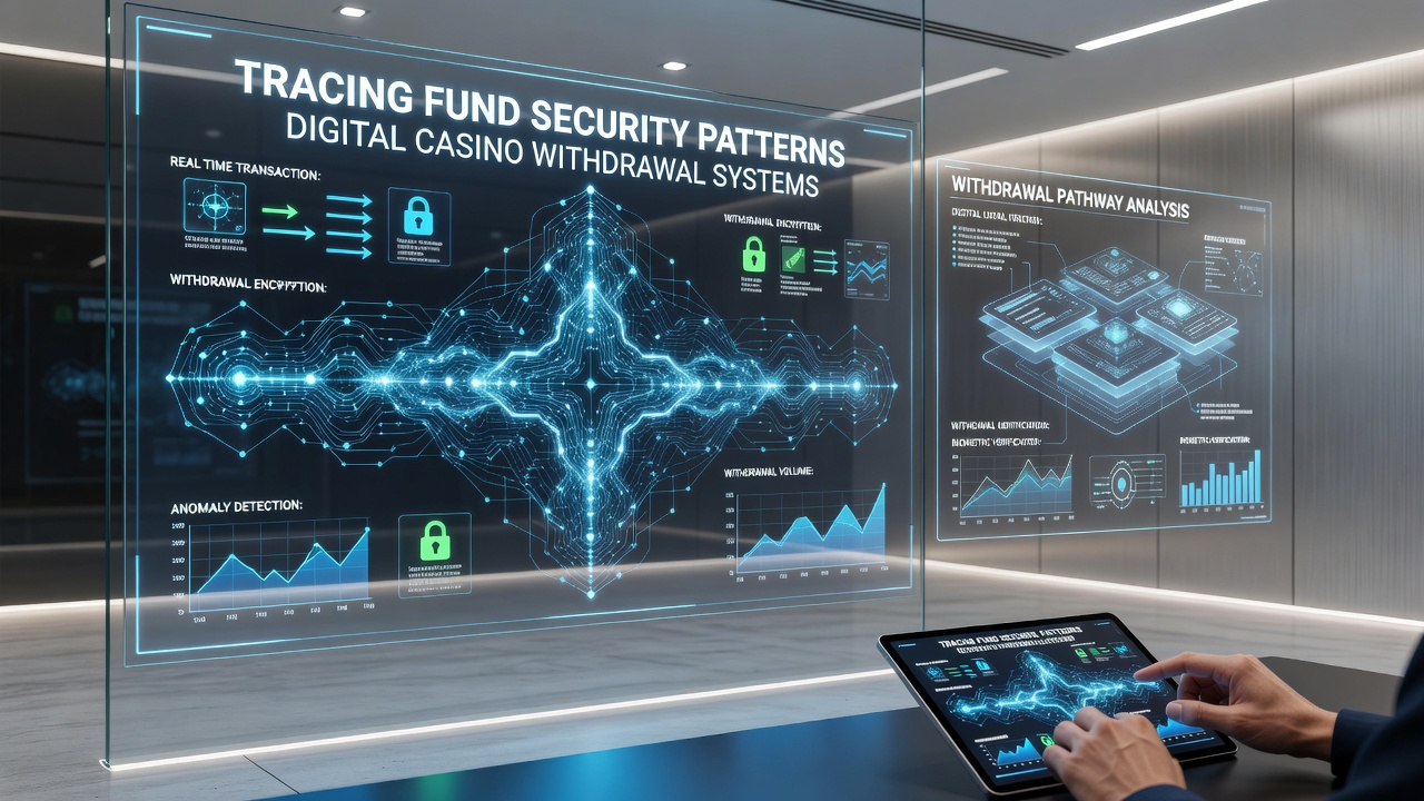 Flowchart illustrating AI-based anomaly detection during casino fund withdrawals